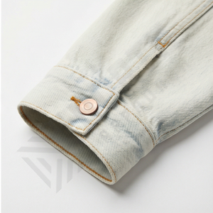 Veste en jean 100% coton de qualité supérieure pour hommes, nouvelle collection 2025, vente chaude, meilleur style, unisexe, mode décontractée, vêtement d'extérieur, matériau durable - Product Image 6