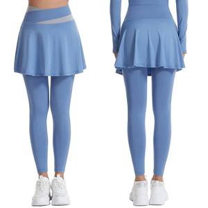Jupe de tennis courte respirante taille haute pour femmes jupe de sport de tennis et de golf décontractée vêtements de fitness et de course en gros - Product Image 5
