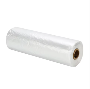 Clear PE Disposable Plastic Produce <b>Bags</b> on a Roll Food Storage for Vegetables Bread Fruits & Meat Easy Tear Continuous Roll - Product Image 2