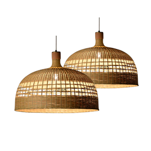 Mejore el ambiente de su restaurante con linternas de ratán de bambú de alta calidad de Vietnam Personalice las pantallas de lámpara - Product Image 1