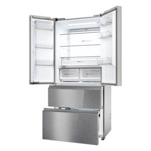 SERIE 7 HFR7819ENGC Refrigerador y Congelador de Puerta Francesa Total No Frost, Clase E Plateado (83x63.6x190cm) - Product Image 4