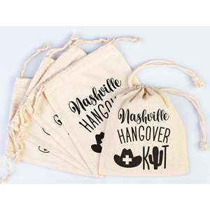 Sac de Récupération Après-Soirée Nashville - Pochette en Coton Bio pour Mariage et Enterrement de Vie de Jeune Fille, Impression Sérigraphique pour Vêtements, Artisanat, Emballage, Jouets - Product Image 3