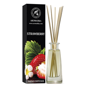 Diffuseur de parfum Aromatika Fraise 100ml avec parfum de baies mûres sucrées, parfum d'ambiance longue durée - Product Image 1