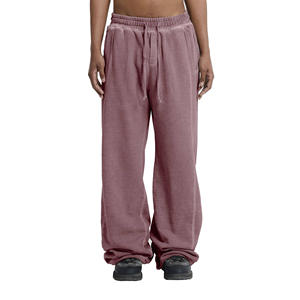 <b>Men's</b> 100% Cotton French Terry Lightweight Breathable Quick Dry Casual <b>Work</b> Sports Streetwear Straight <b>Joggers</b> Sweatpants - Product Image 1