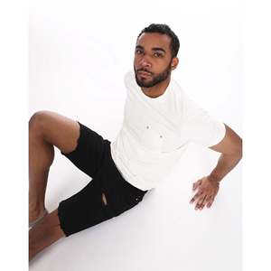 เสื้อยืดผู้ชาย Imperio Design แบบเรียบง่าย คอกลม แขนสั้น ทรงปกติ ผ้าเนื้อนุ่มคล้ายทราย ใส่สบาย สำหรับฤดูใบไม้ร่วง - Product Image 1