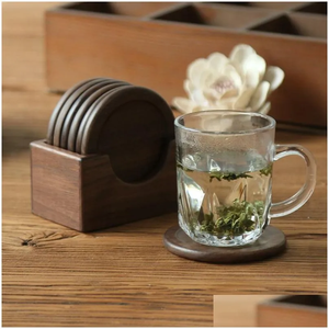 Juego de 6 posavasos para tazas de comedor, productos ecológicos hechos en Vietnam, decoración de mesa al por mayor - Product Image 5