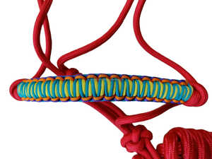 เชือกคล้องคอรูปม้าอานภาษาอังกฤษทำด้วยมือสายรัดจมูกขนาด8มม. 15มม. ทำจากไนลอนผลิตจากโรงงาน OEM/ODM - Product Image 2