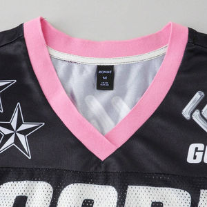 Maillot de football américain surdimensionné à épaules tombantes pour hommes - Product Image 5