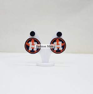 Pendientes de cuentas Astros redondos más vendidos de 2024 para niñas y mujeres - Product Image 1