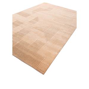 Alfombra de Lana Azalea Gold Anudada a Mano, Diseño Geométrico de Gran Tamaño para el Hogar, Estilo Clásico para Sala de Estar o Dormitorio - AIWL-3085 - Product Image 2
