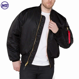Hot Selling Men's Light-<b>Weight</b> Bomber Jacket Professional Winter Wear with Custom Logo Printing High Quality Thin <b>Stand</b> Collar - Product Image 3