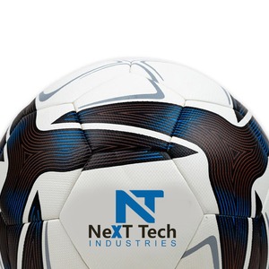 Next Tech Nouveau style Technologie hybride de football Ballon de match professionnel Matériau de texture en TPU Conception personnalisée et logo personnalisé - Product Image 5