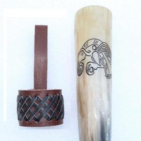 Corne à boire en forme de vache Viking pour la vaisselle corne à boire Viking forme naturelle décoration de la maison corne à boire au meilleur prix