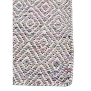 พรมจาไพร US-Abrash ลายเรขาคณิต สีแดงและสีส้ม ทอแบบเรียบ ทำจากขนสัตว์และใยวิสโคส รุ่น ADWV-13047 สำหรับใช้ในบ้าน - Product Image 4