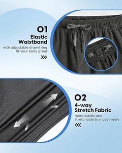 Pantalones Cortos de Algodón con Estampado Gráfico Unisex para Verano, Pantalones Cortos Deportivos Personalizados para Hombre, Estilo Casual Ecológico para Gimnasio y Running, Atuendo de Verano para Hombre - Product Image 4