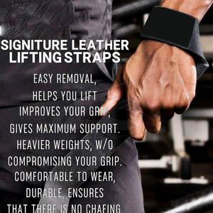 Nuevas correas de levantamiento de pesas de cuero vacuno de alta calidad, ecológicas, de gran resistencia, en stock, en grandes cantidades, nuevo diseño, las más vendidas en línea. - Product Image 5