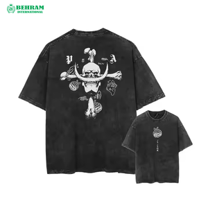 เสื้อยืดผู้ชายทรงหลวม ผ้าฝ้ายออร์แกนิค 100% พิมพ์ลายเต็มตัว เป็นมิตรกับสิ่งแวดล้อม แห้งเร็ว คุณภาพสูง ขายส่ง แฟชั่น - Product Image 4