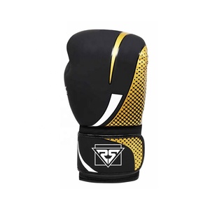 Top Quty logotipo personalizado 10oz guantes de boxeo de cuero de vaca hechos a mano PU cuero artes marciales ropa deportiva público objetivo Boxers - Product Image 5