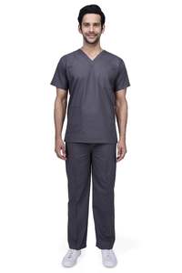 Ensemble de costume de gommage pour hommes toutes les couleurs idéal pour les médecins, les infirmières, les dentistes et les professionnels de la santé - Product Image 3