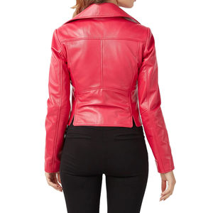 Wholesale Women's Jackets Fashion Wear <b>Genuine</b> Leather Jackets for Women Hot Selling Stylish Leather Jackets for Women - Product Image 2