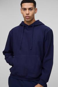 Men's Casual Long Sleeve Pullover Sweatshirts 100% Cotton Full <b>Zip</b> <b>Hooded</b> Fleece with Drawstring for Winter - Product Image 2