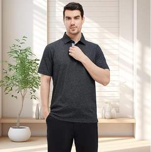 Chemises Polo Homme de Haute Qualité en Coton Mélangé, Manches Longues et Courtes, Anti-Humidité, Col Classique, Vente en Gros - Product Image 1