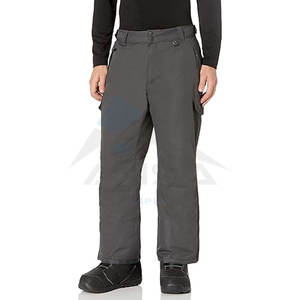 Pantalones de Esquí Impermeables con Forro Polar para Hombre, Pantalones de Invierno Aislantes para Nieve, Pantalones Soft-Shell para Exteriores, Resistentes al Viento - Product Image 1