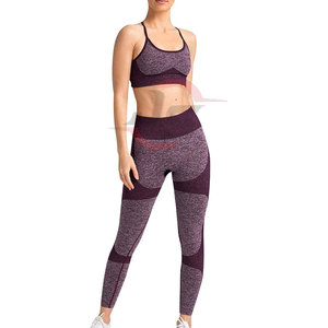 2025 personnalisé nouveaux vêtements de sport femmes Yoga ensemble Gym entraînement Yoga ensembles pas cher prix femmes Yoga ensembles - Product Image 2