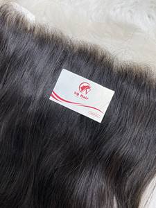 Meilleure vente 100% haute qualité HD pour dentelle frontale vague Style naturel droit brut indien cheveux Vietnam haute cheveux humains - Product Image 3