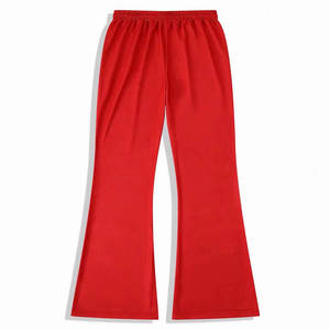 Pantalones Casuales Personalizados para Hombre, Estilo Urbano, Joggers Acampanados, Cintura Elástica de Algodón, Pantalones Deportivos Acampanados - Product Image 2