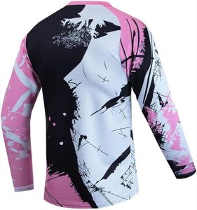 Maillot de motocross élégant et personnalisé à manches longues équipement de sport de course confortable léger polyester vêtements de performance pour les cavaliers - Product Image 6