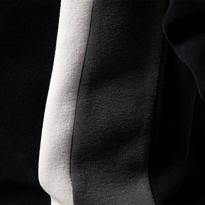 OEM Custom Digital Printing Autumn <b>Sweatshirt</b> for Men Personalized Brand Logo Hooded Ribbed Panel Windproof Eco-Friendly - Product Image 5