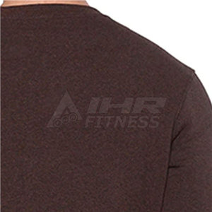 Hombres de invierno de gran tamaño de algodón polar sudadera de manga larga liso teñido con capucha Venta en línea - Product Image 6