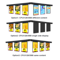 1pz Affichage simple face Android - 10.1 "LCD Video Price Tag Publicité Digital Signage Products Supermarket Retail Store Malls