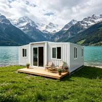 Maison Conteneur Moderne de Luxe 20 pieds à un Étage – Unité de Logement Préfabriquée Durable et Polyvalente
