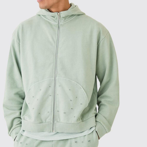 Nouveau survêtement unisexe de haute qualité, design personnalisé, fabrication en usine, sweat-shirt et pantalon de survêtement, style décontracté et ample - Product Image 5