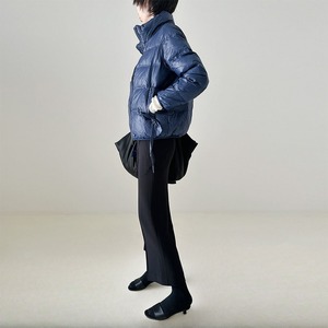 Veste en duvet d'hiver personnalisée pour hommes nouvelle mode épaissie imperméable coupe-vent couleur unie veste bouffante - Product Image 5