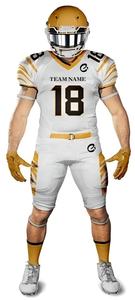 Último diseño Ropa deportiva al aire libre Uniforme de fútbol americano de manga corta de tamaño personalizado de alta calidad - Product Image 6