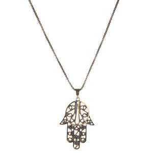 Collar con colgante fino de Urthn, cadena chapada en oro antiguo 1203010 - Product Image 1