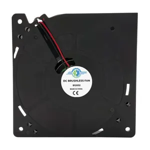 120x120x32mm yüksek basınçlı fırçasız santrifüj sessiz 12V 24V 48V hava fanı araba için koltuk şişme kabin DVR