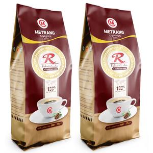 Granos de café Robusta 100% de calidad al por mayor sabor amargo con cafeína 5% humedad frijol tostado de Vietnam Puce 0,5 kg peso medio - Product Image 3