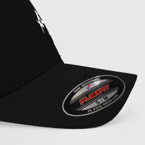 Casquette Pro Profile GA respirante noire pour le sport - Product Image 4