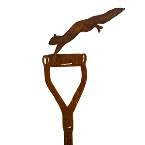 Precio bajo corte láser Metal oxidado pájaro estaca decorativa jardín Arte Jardín suministros accesorios búho decoración para patio y hogar - Product Image 2