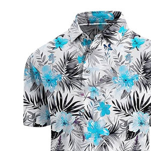 เสื้อโปโลกอล์ฟแบบกำหนดเอง เสื้อโปโลกอล์ฟผู้ชายไซส์ใหญ่ เสื้อโปโลกอล์ฟคุณภาพสูงสำหรับผู้ชาย - Product Image 3