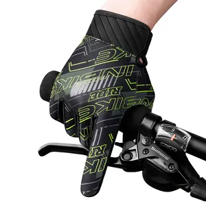 INBIKE Brand Breathable Motocross Gloves MTB Bike Touch Screen Cycling Bicycle Gloves Full finger Motorcycle Riding Gloves