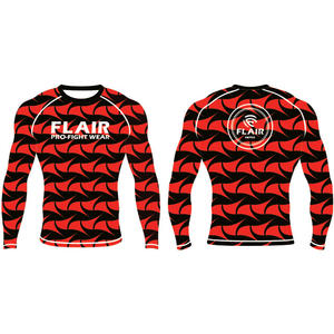 Personalizado Durable Nylon BJJ Rash Guard Larga Protección UV Anti-UV Compresión Camisa Transpirable y Cómodo - Product Image 2