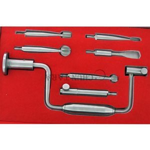 Nueva Llegada Ortopédica Hudson Brace Hand Drill Set 7 PCs Hudson Brace Hand Drills 25cm Herramientas Médicas - Product Image 2