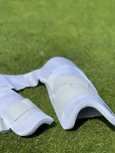 Highly Protected <b>Cricket</b> <b>Thigh</b> <b>Pads</b> Thai <b>Pads</b> Guards <b>Cricket</b> Safety Wear Thai <b>Pads</b> Best Quality - Product Image 4