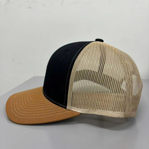 Logo personnalisable broderie et chapeau de camionneur en tissu OEM à la mode pour les activités de plein air sport casquettes de camionneur en gros - Product Image 2