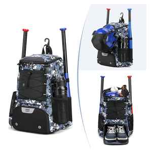 Sac à dos de voyage d'équipe de baseball et de softball de haute qualité, dernier design, personnalisable, sac de randonnée et de camping, 50-70L, séchage rapide - Product Image 2